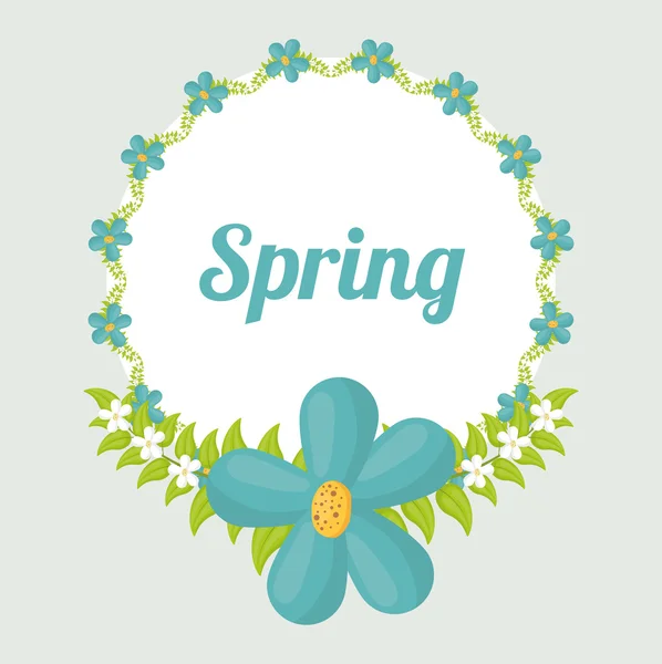 Spring season design — Stock Vector
