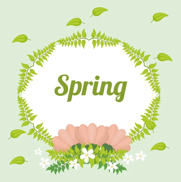 Spring season design — Stock Vector