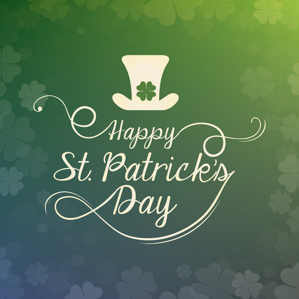 Happy Saint Patricks day design