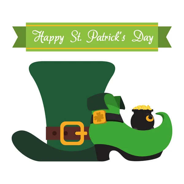 Projeto feliz dia Saint Patricks —  Vetores de Stock