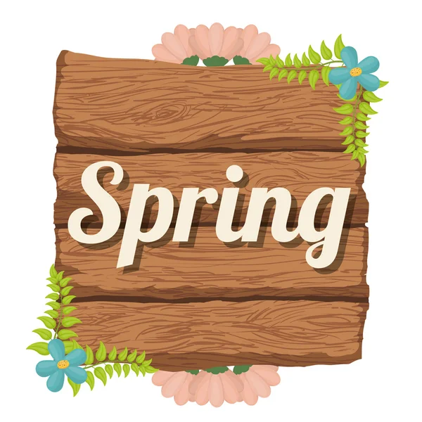 Projekt sezon wiosna — Wektor stockowy
