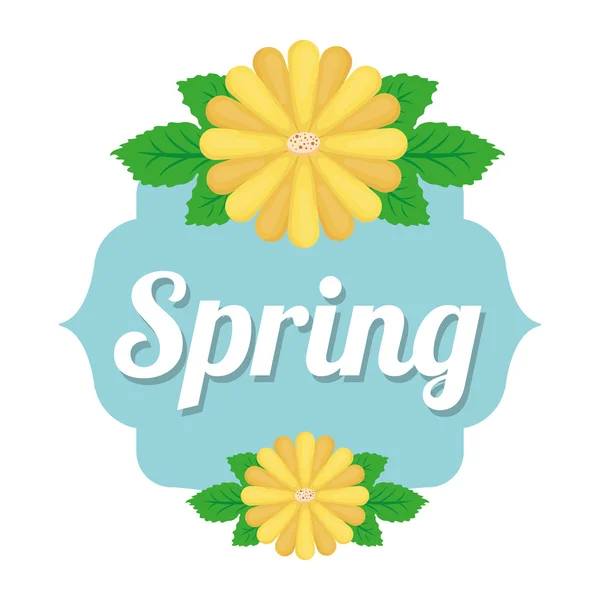 Spring season design — Stock Vector