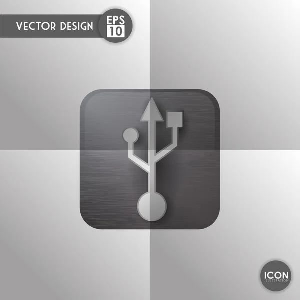 Technologie a design ikony — Stockový vektor