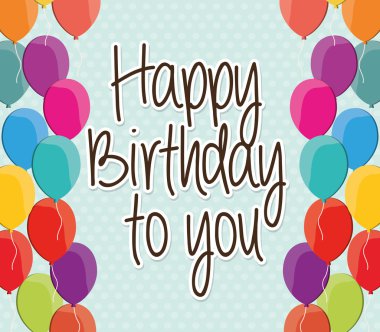 Doğum günün kutlu olsun.