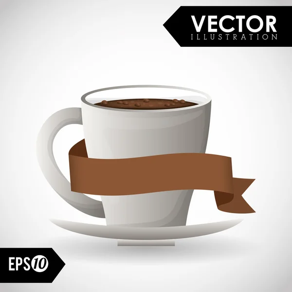 Coffee Shop Design — Stockový vektor