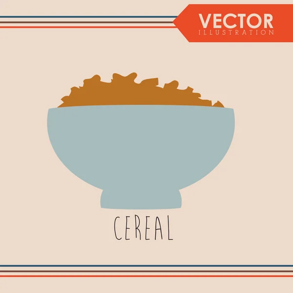 Дизайн значка завтрака — стоковый вектор
