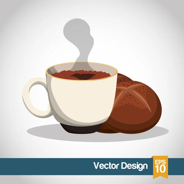 Coffee Shop Design — Stockový vektor