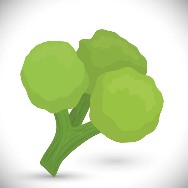 Design ícone vegetais — Vetor de Stock