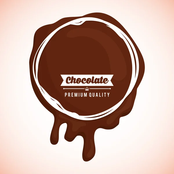 Chocolate icon design — Stock Vector
