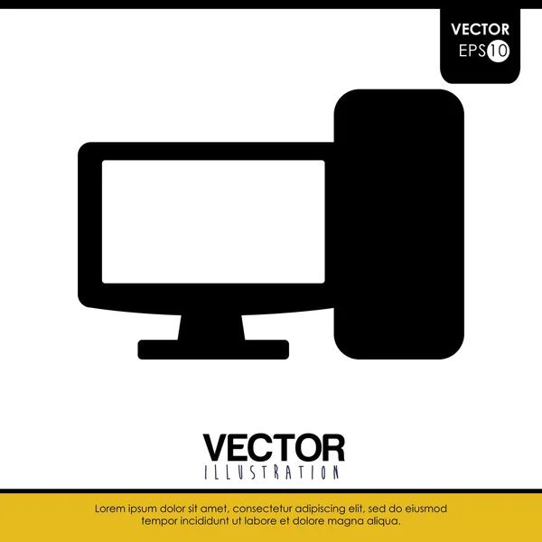 Gadget icono de diseño — Vector de stock