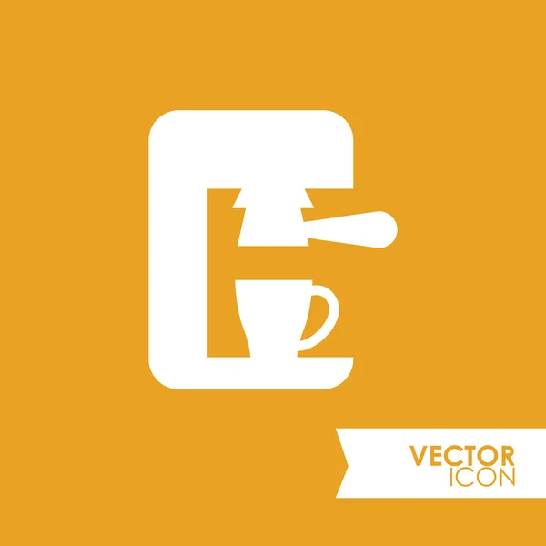 Café design loja — Vetor de Stock