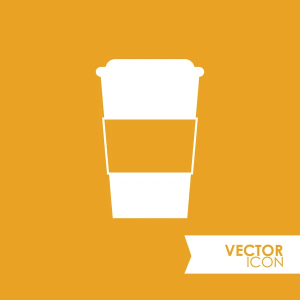 Coffee shop design — Stock Vector