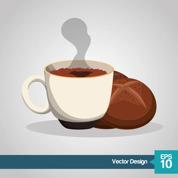 Kafé design — Stock vektor