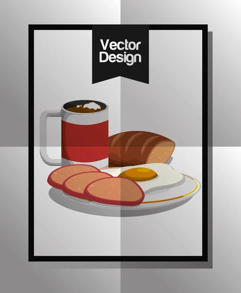 Kafé design — Stock vektor