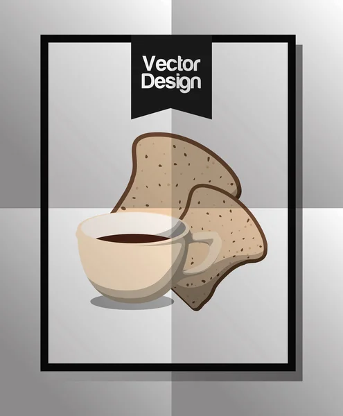 Coffee Shop Design — Stockový vektor