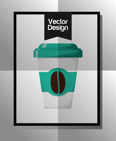 Design der Cafés — Stockvektor