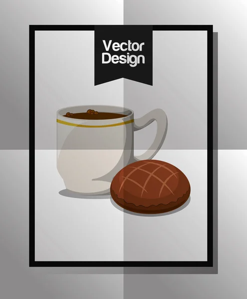 Coffee Shop Design — Stockový vektor