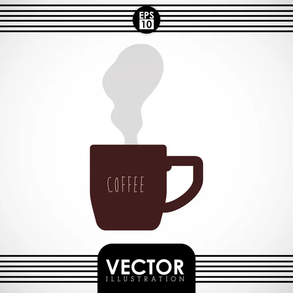 Coffee Shop Design — Stockový vektor