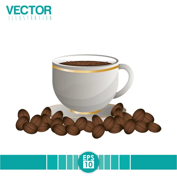 Coffee Shop Design — Stockový vektor