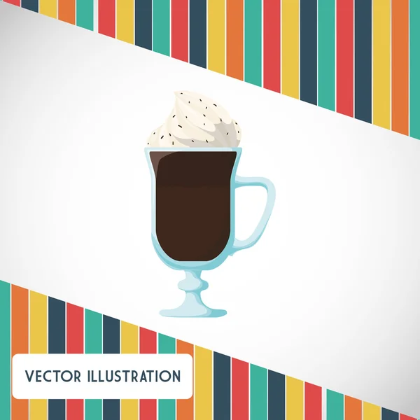 Choklad ikon design — Stock vektor
