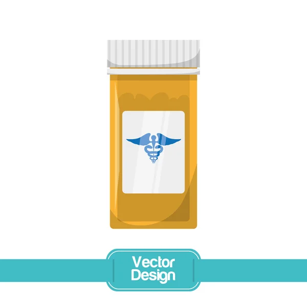 Icona medica e ospedaliera — Vettoriale Stock