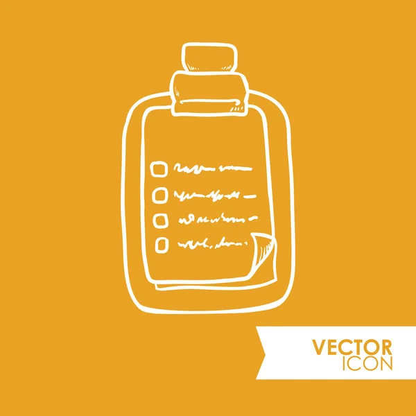 Icône médicale et hospitalière — Image vectorielle