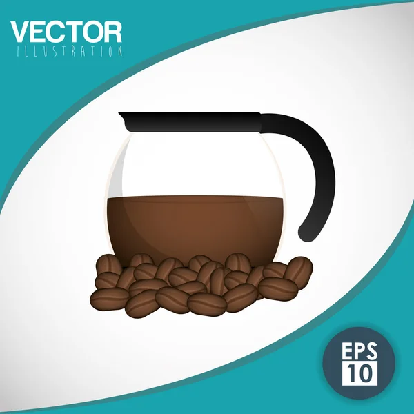 Coffee  icon design — Stock Vector