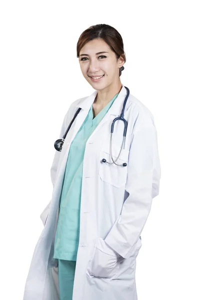 Asian Woman Doctor — Stock Photo, Image