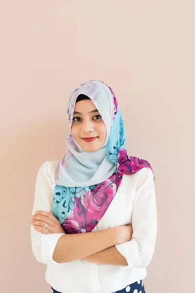 Muzułmańska Studentka — Zdjęcie stockowe