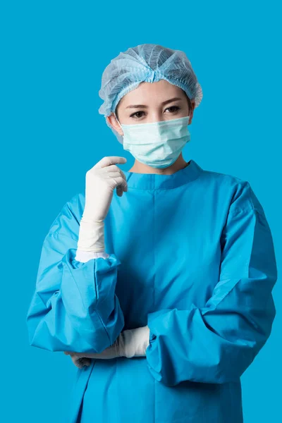 Азіатська Молода Хірургка — стокове фото