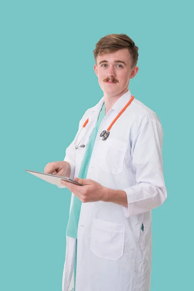 Médico Britânico Masculino — Fotografia de Stock