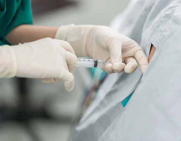 Spinal nerve block — Stock Photo, Image