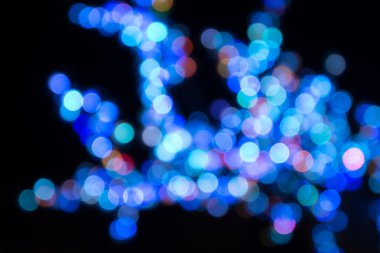 Soyut polka dot ışık desen