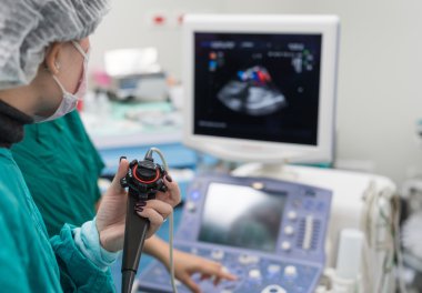Doktor kullanım ekokardiyogram intraoperatif