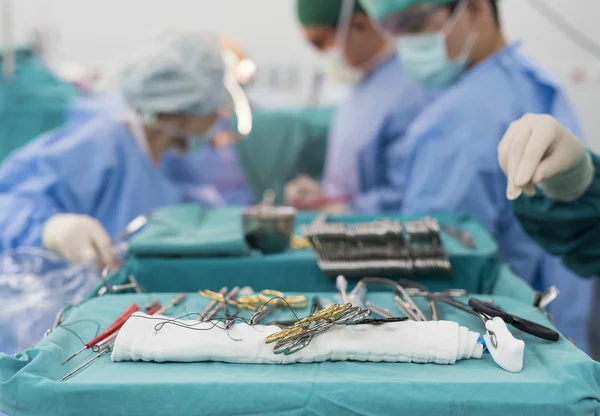 Strumenti medici per la chirurgia — Foto Stock