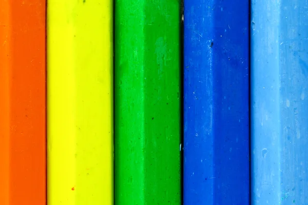 Multi colurful arka tarafından mum boya