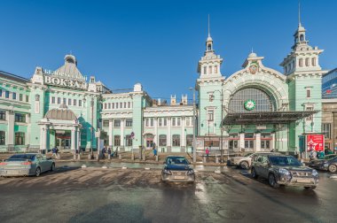 Moskova Belarus tren istasyonu.