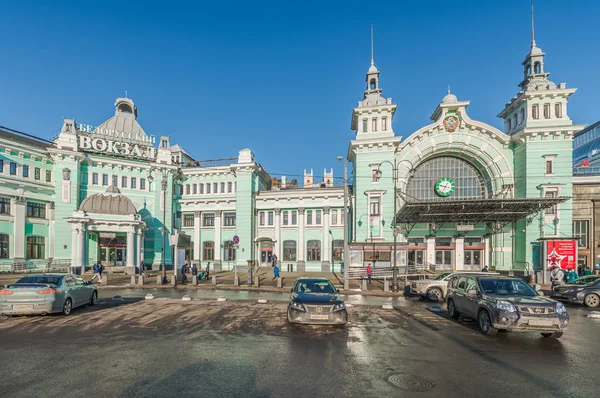Dworzec białoruski w Moskwie. — Zdjęcie stockowe