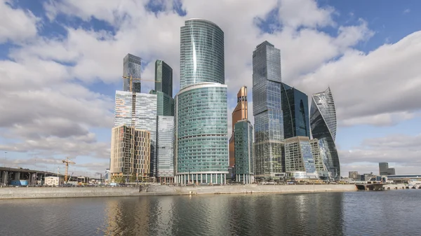 Business center Moscow-city. — Stock Photo, Image