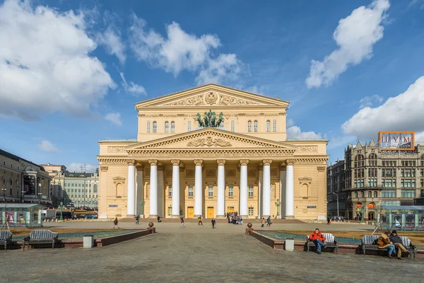 Teatrul Bolshoi din Moscova . — Fotografie, imagine de stoc