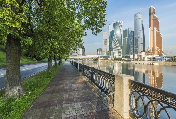 Centro de negocios Moscow-City . — Foto de Stock