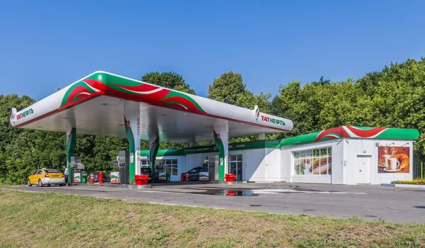 The gas station Tatneft. — Stock Photo, Image
