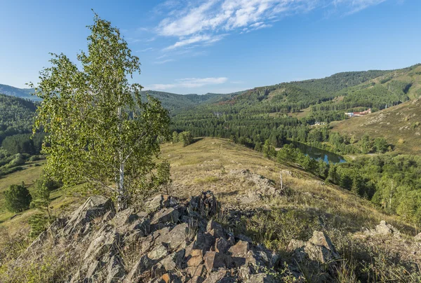 Uralbergen i sommar. — Stockfoto