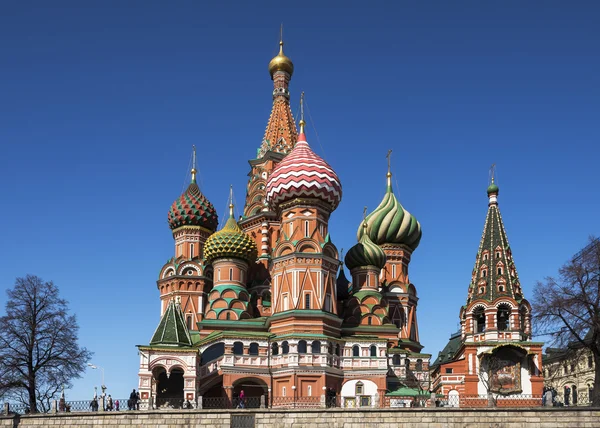 St. Basil's Cathedral on Red Square. — Stock Photo, Image