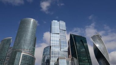 İş Merkezi Moskova şehir. Hızlandırılmış.