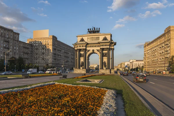 Triumphal arch in Moscow. — Stock Photo, Image