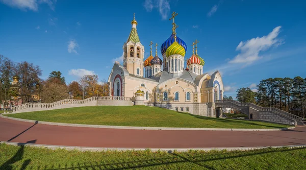 Церковь Святого Игоря Черниговского в Ново-Переделькино . — стоковое фото