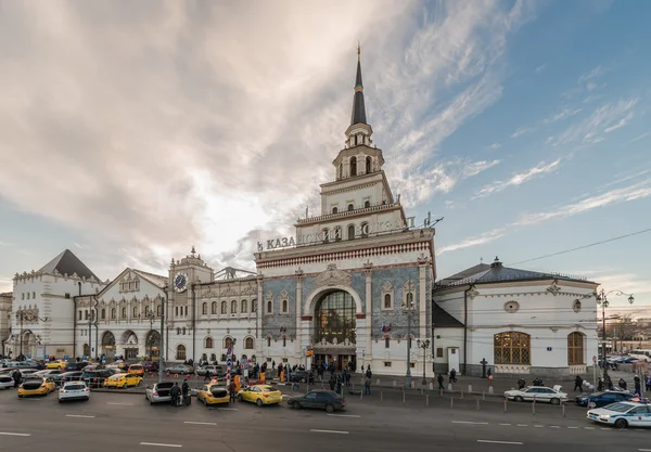 Казань вокзалі у Москві. — стокове фото