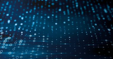 Altıgen yapıların, teknoloji ve bilim tarzının soyut noktaları. Gelecekteki geçmişi. 3d oluşturma.