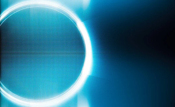 Soyut fütüristik ışık arka planı. Gelecekteki mavi konsept tasarımı. 3B görüntüleme.